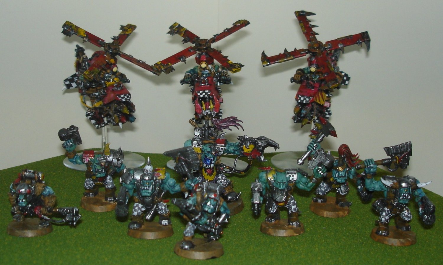 Warhammer 40k Ork Space Orks o da Checkard Pantz