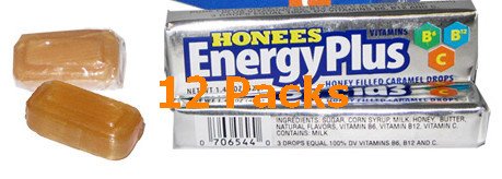 SAVE 20% - 12pk Honey Vitamin Energy Drops Item # EVT-12