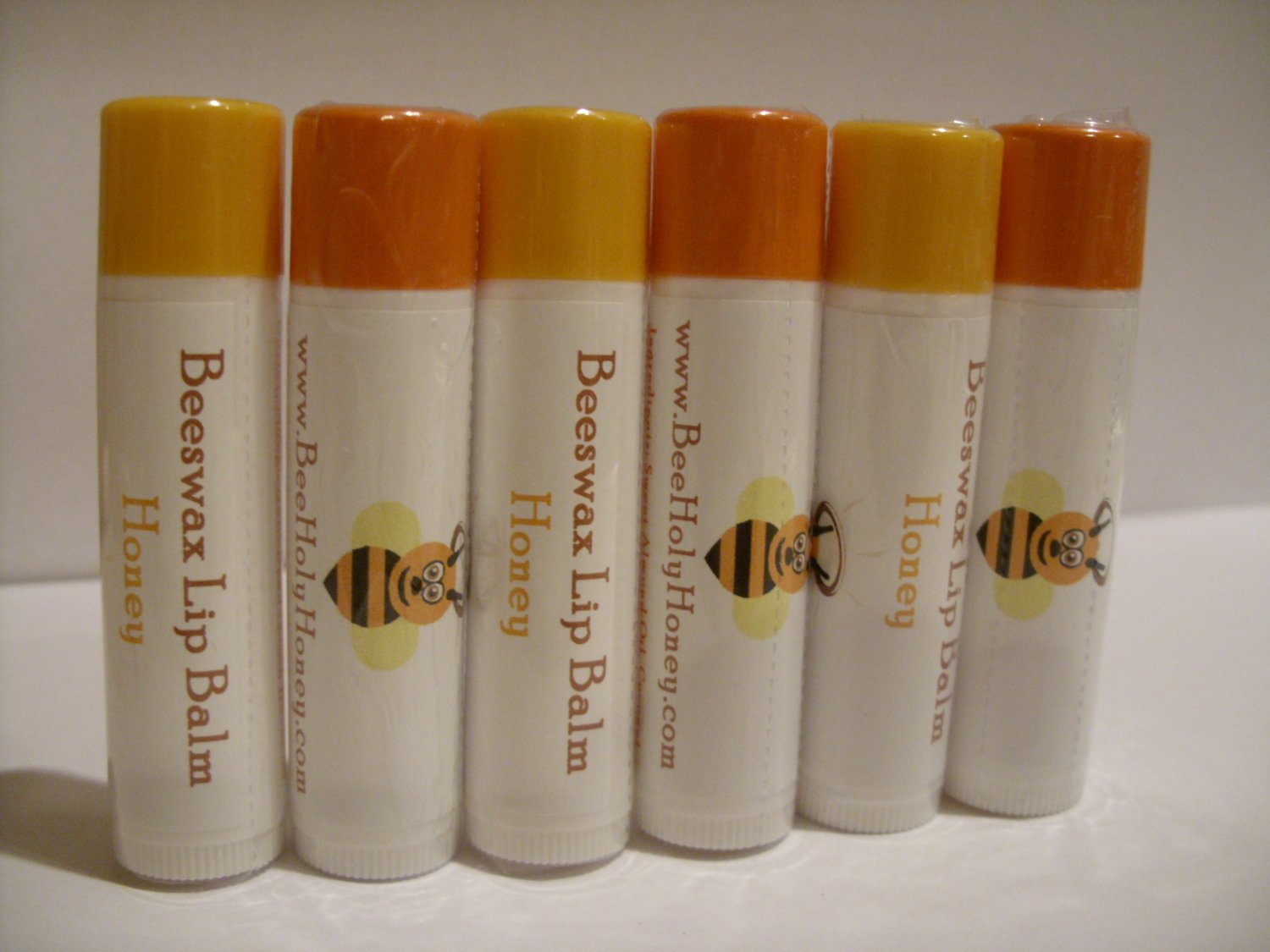 SAVE 17% - 6pk Mixed Flavors Beeswax Lip Balm . Item # LB-MX-6
