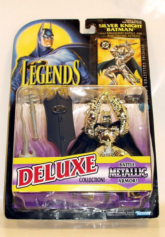 silver batman figure