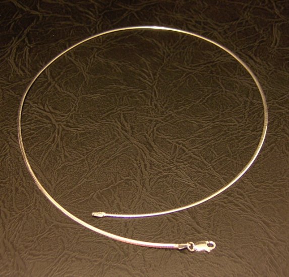 Silver Wire 18inch Chain