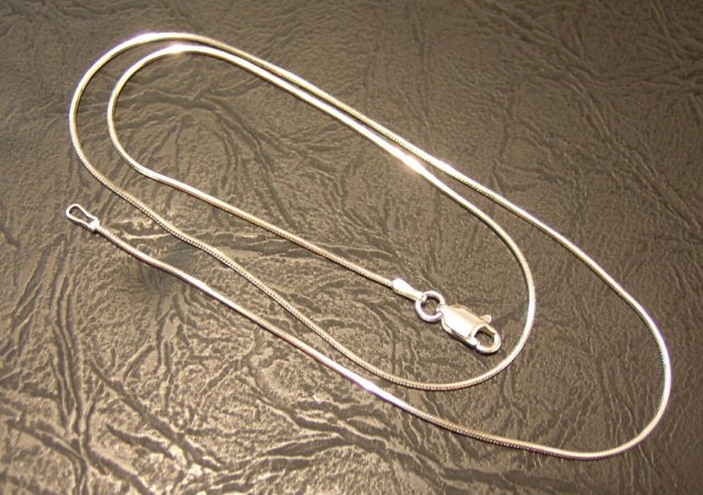 Silver 18inch Snake Chain