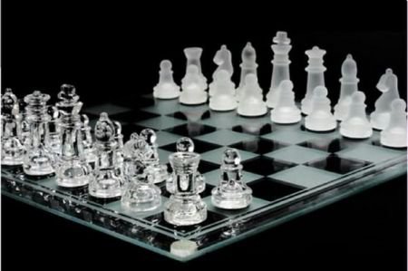 Crystalized Chess Set (Web Code: 248957)