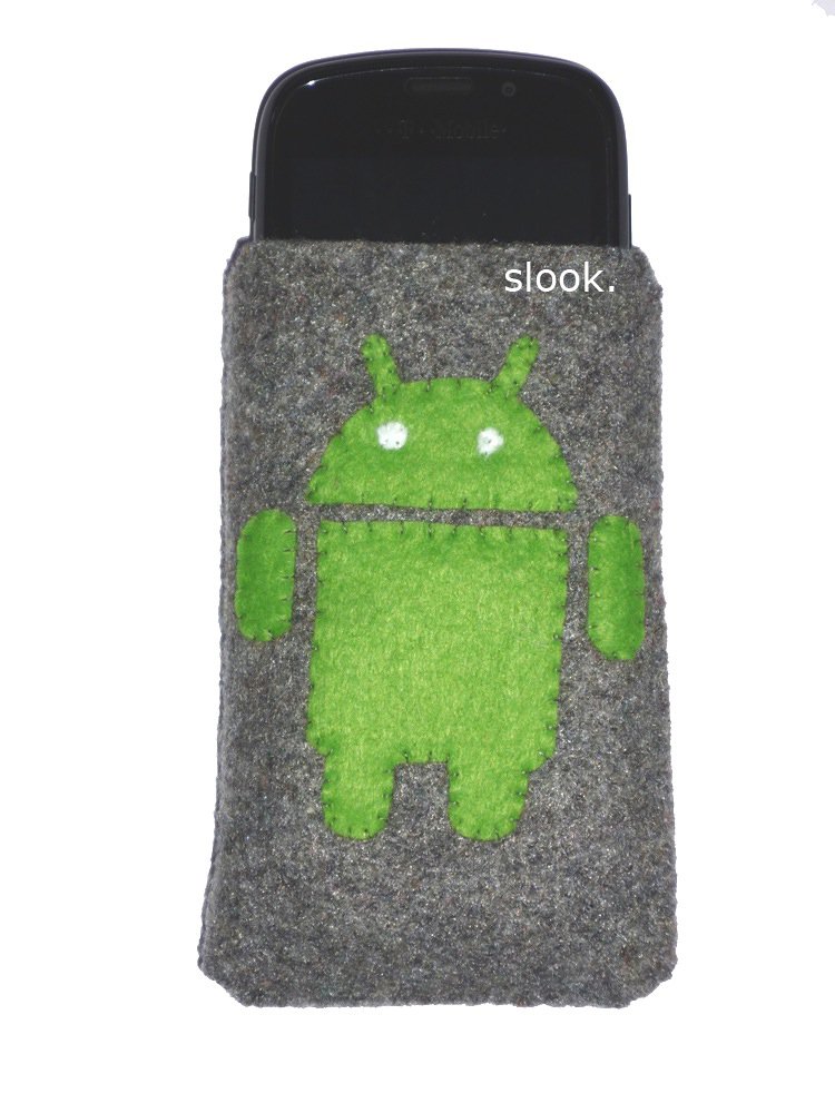 slook. Cozy Android Wool Pouch (Web Code: 213028)