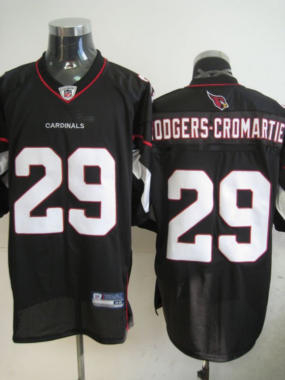 Arizona Cardinals # 29 Rodgers NFL Jersey Black