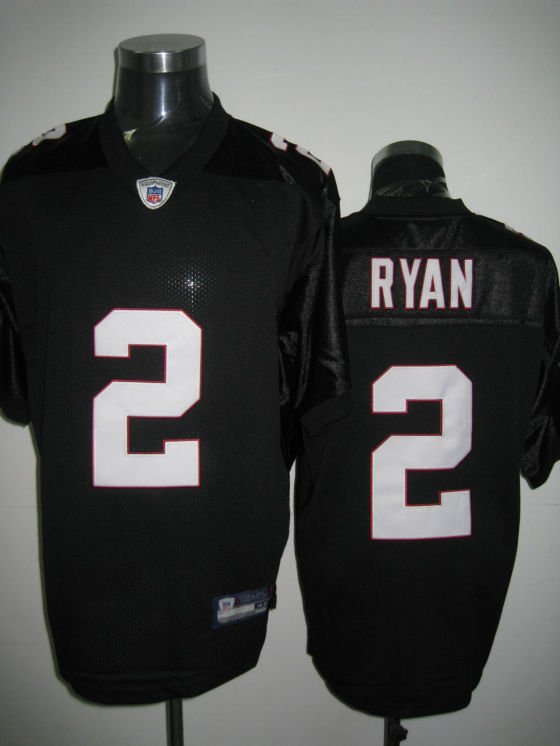 Atlanta Falcons # 2 Ryan NFL Jersey Black