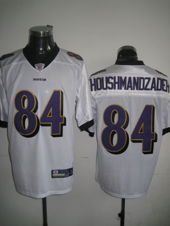 Baltimore Ravens # 84 Houshmandzadeh NFL Jersey White