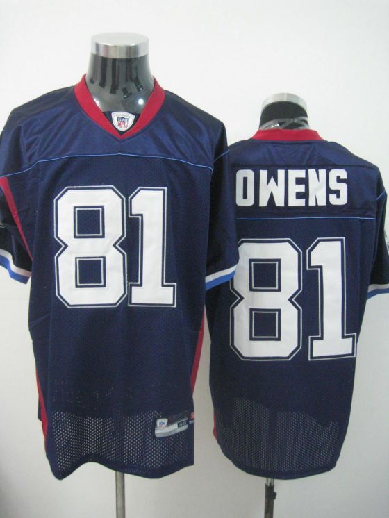 Buffalo Bills # 81 Owens NFL Jersey Blue