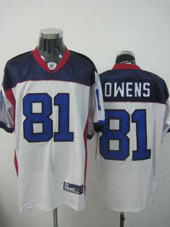 Buffalo Bills # 81 Owens NFL Jersey White