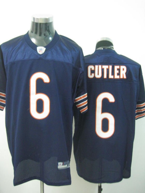 Chicago Bears # 6 Cutler NFL Jersey Blue