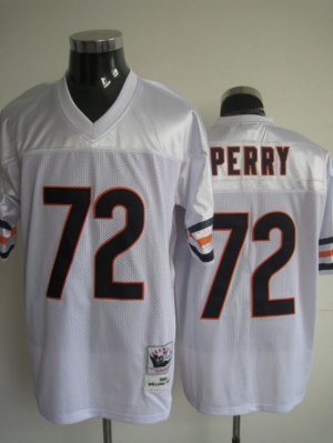 Chicago Bears # 72 Perry NFL Jersey White