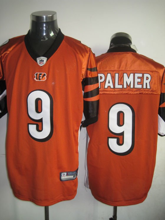 Cincinnati Bengals # 9 Palmer NFL Jersey Orange