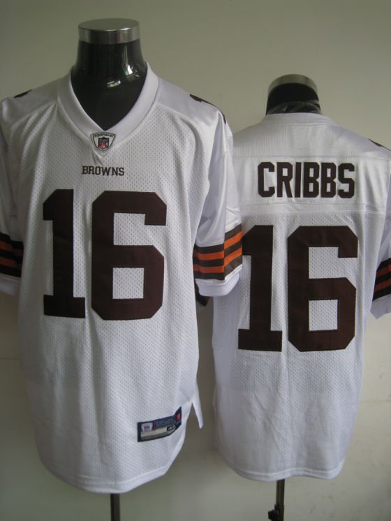 Cleveland Browns # 16 Cribbs NFL Jersey White