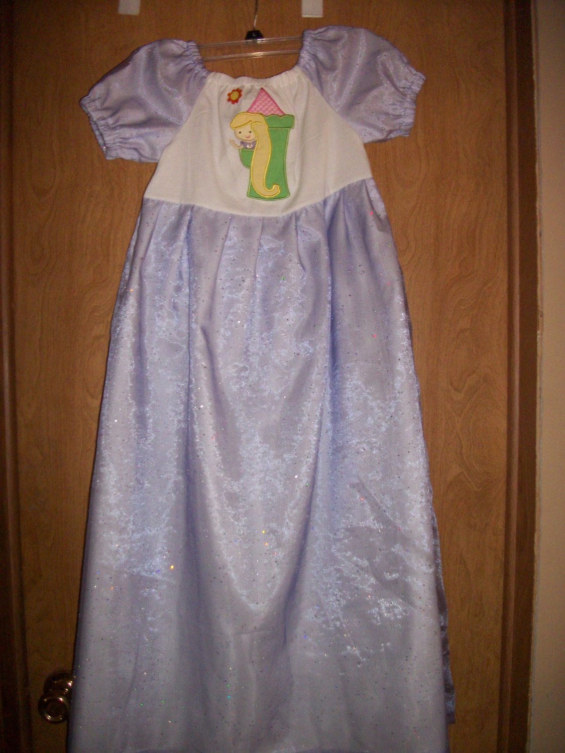 Girls rapunzal princess dress 6-8