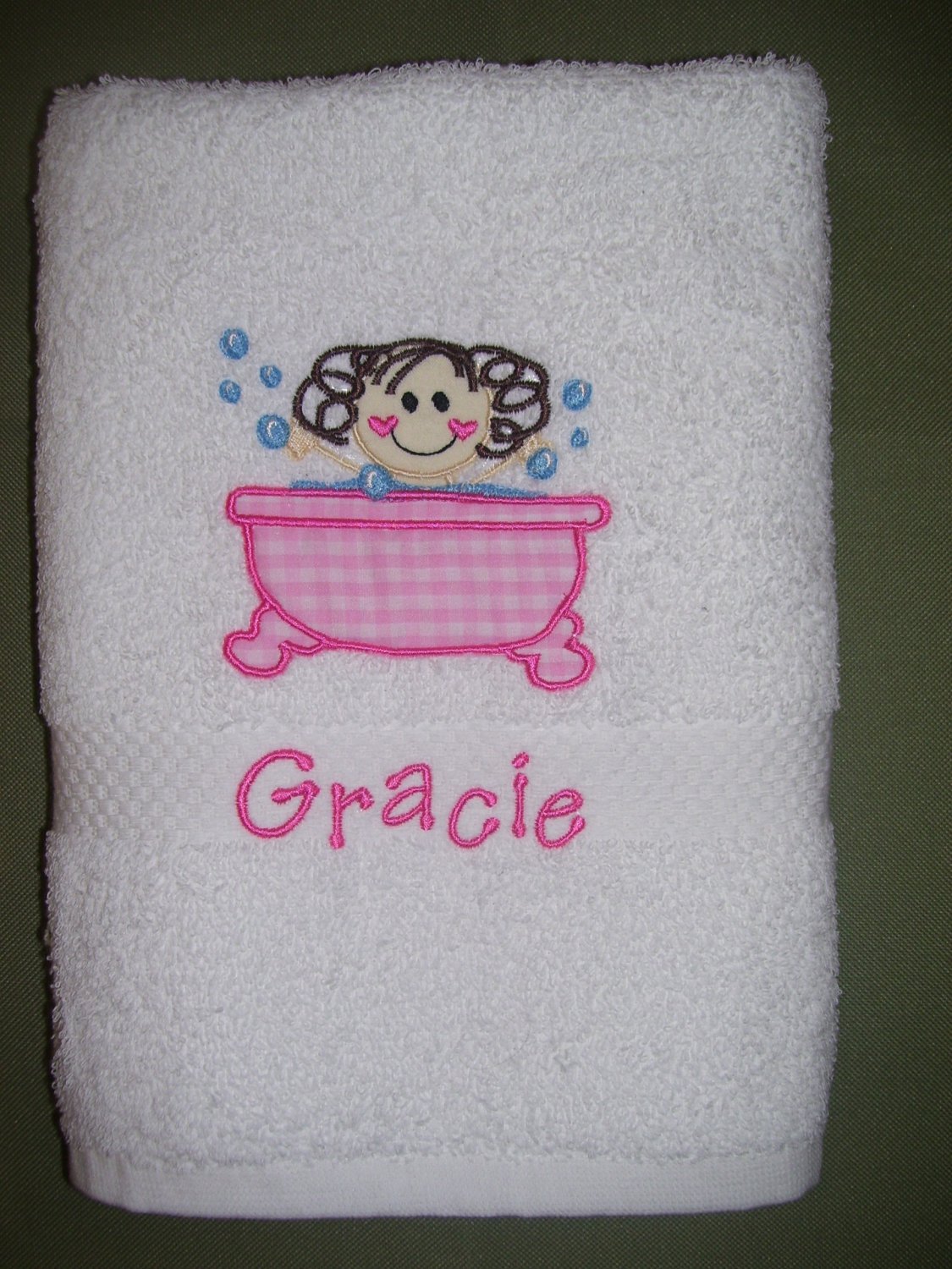 custom towel for kids