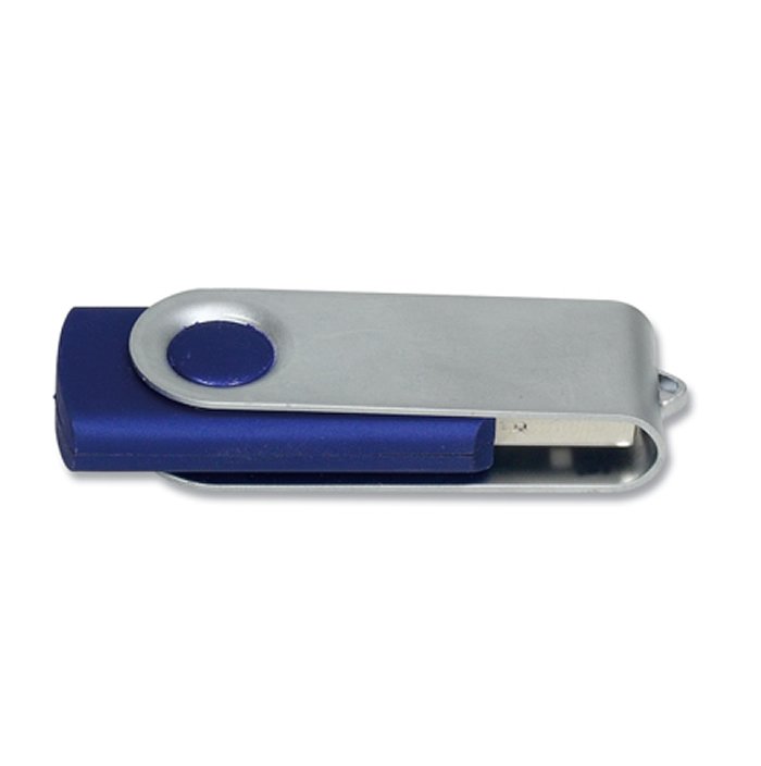 Blue Swivel USB