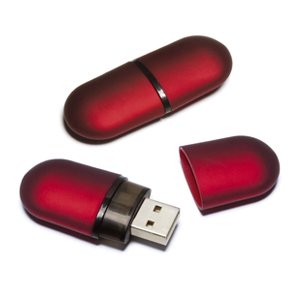 Red Oval USB