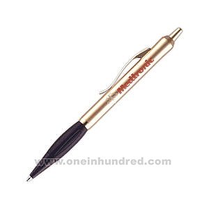 Comfort Grip Series - Black and Gold Stationary Pen