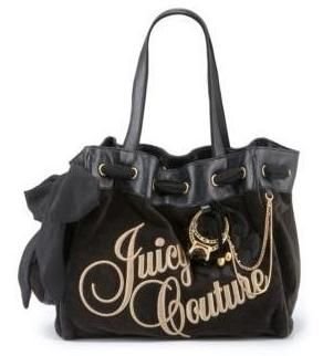 New Juicy Couture Daydreamer Day Dreamer Handbag Purse black 136#