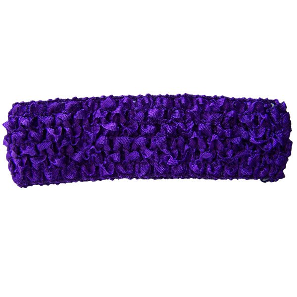 Purple Crochet headband
