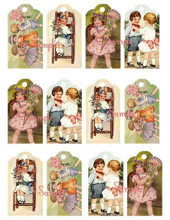 Doll Tag Sheet #18 Tags for your dolls