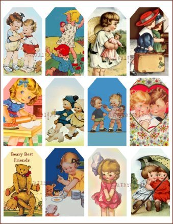 Doll Tag Sheet #19 Tags for your dolls