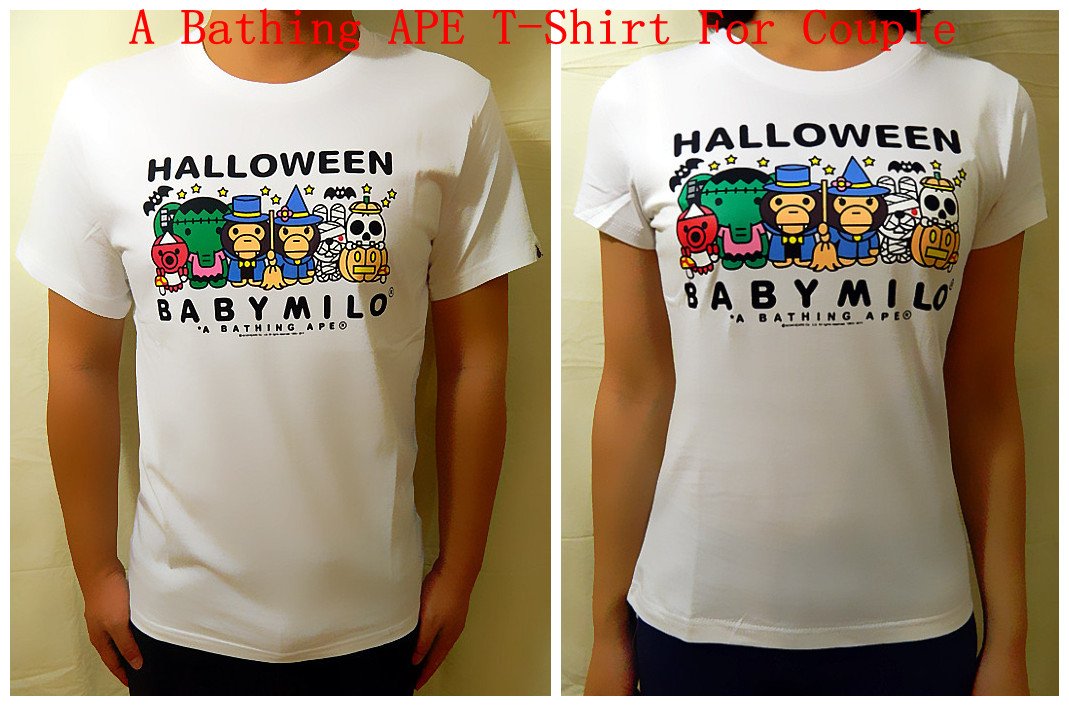 A Bathing APE BAPE T-Shirt Couple 6603