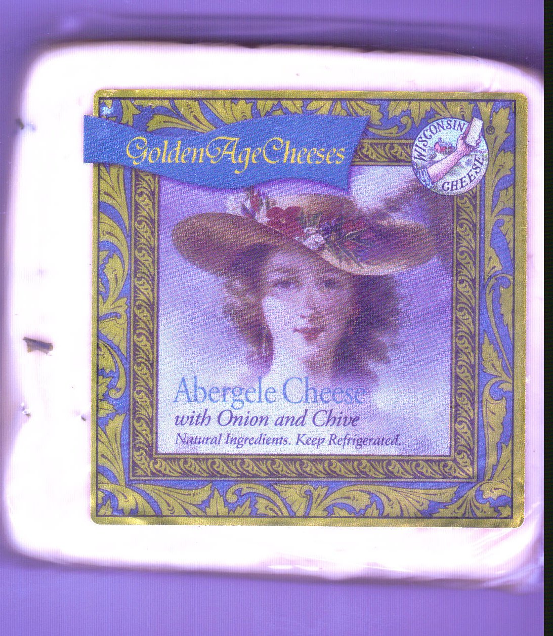 Golden Age Cheeses Onion and chive 2lbs Real Wisconsin Cheese