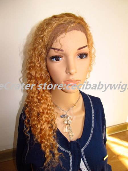 lace front wigs fashion wigs afro curly blonde indian remy hair