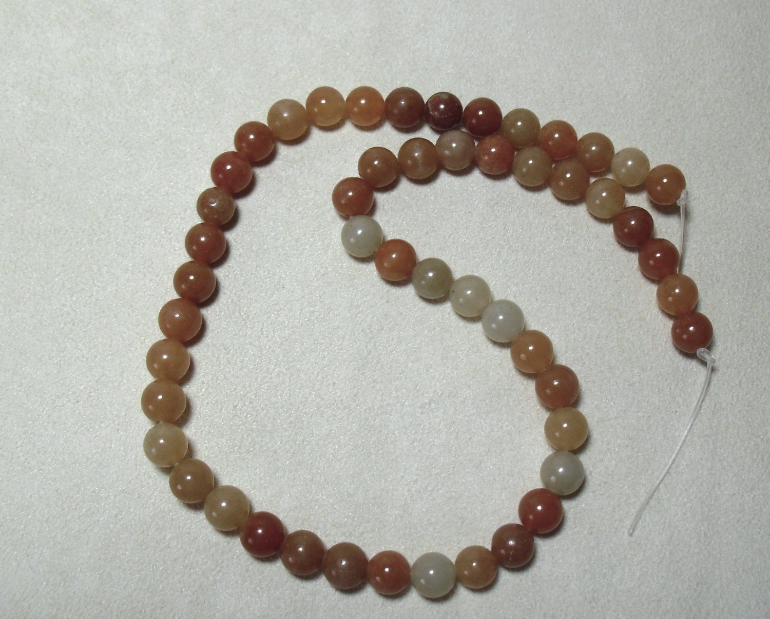 Red Aventurine Beads