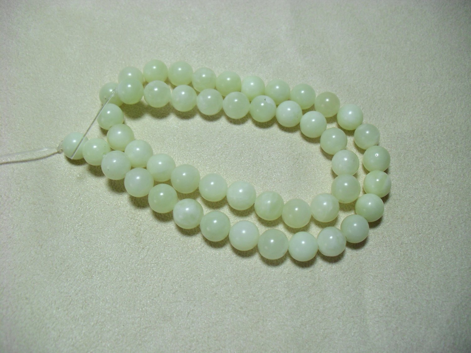 Sea Green Stone Beads