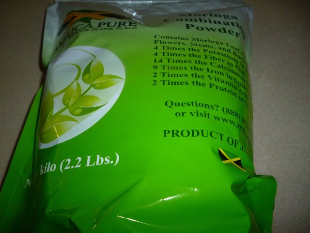 Moringa Oleifera Leaf Powder (16 oz Bag)
