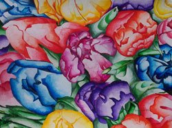 Neon Tulips - MAFW
