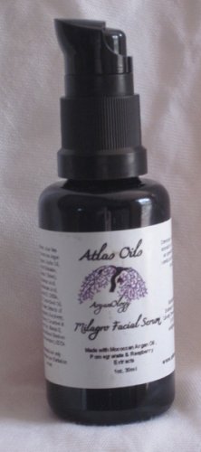 Milagros Facial Serum with Moroccan Argan Oil, Pomegranate and Raspberry
