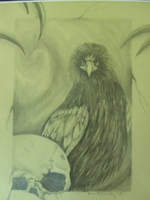 "Lost?" Colored Pencils 9 1/2"X7 1/2