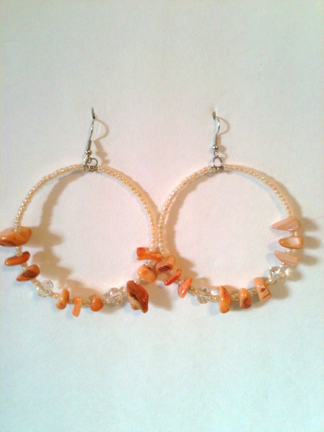 MULTI COLOR BEADED EARRINGS (NEW)