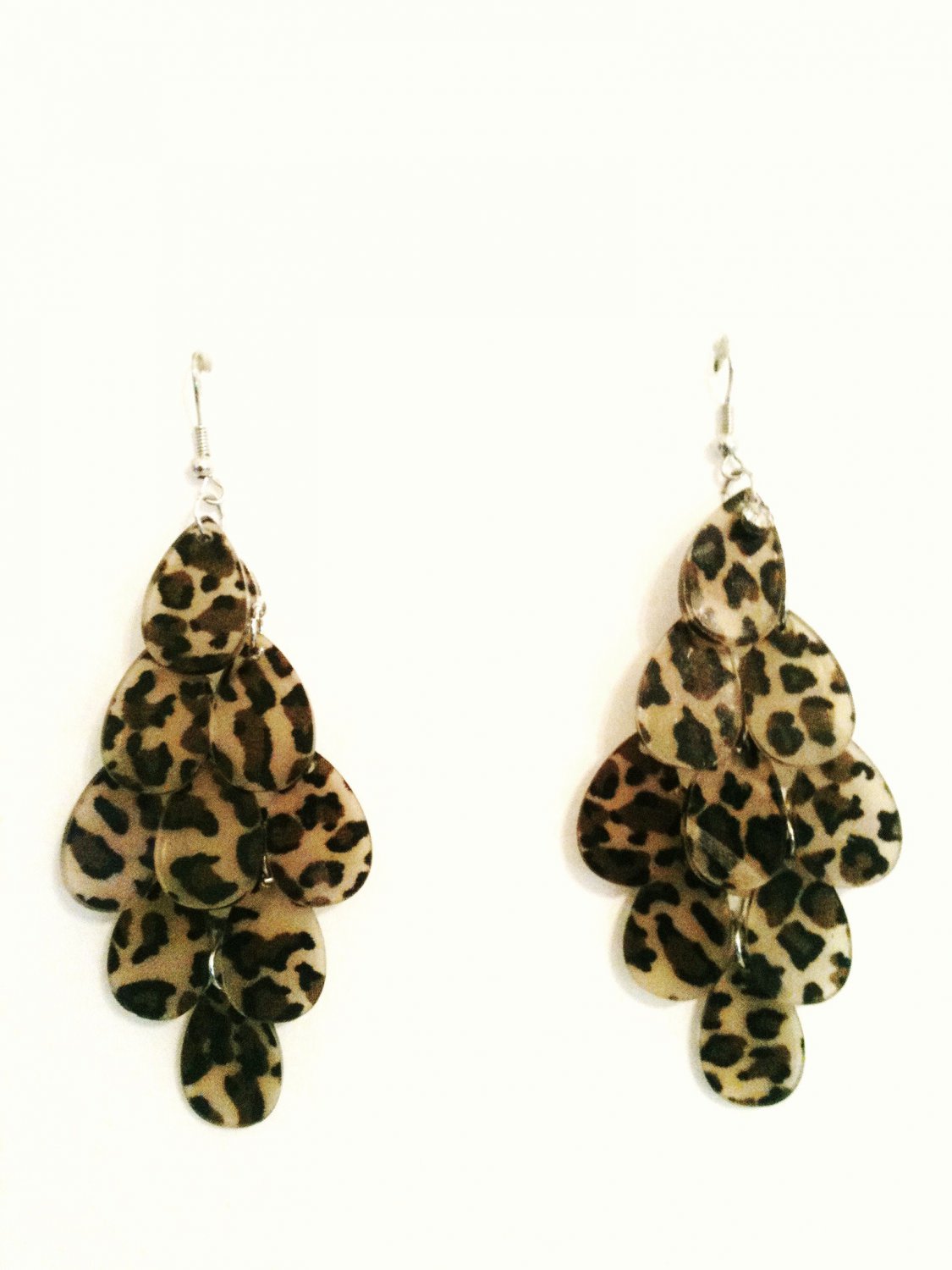 ANIMAL PRINT DANGLING EARRINGS (NEW)