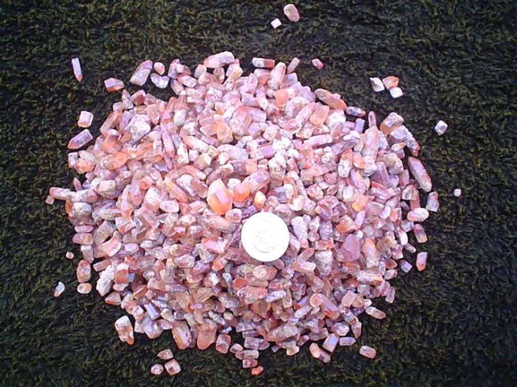 Genuine Pink Topaz Crystals ; $1.000 per carat