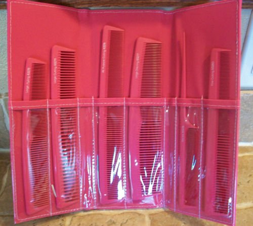 T3 6 pc Pink Comb Collection & Carry Case ~ $40.00