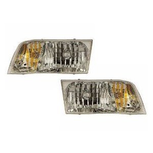P71 Ford Crown Victoria Euro headlights 98-07