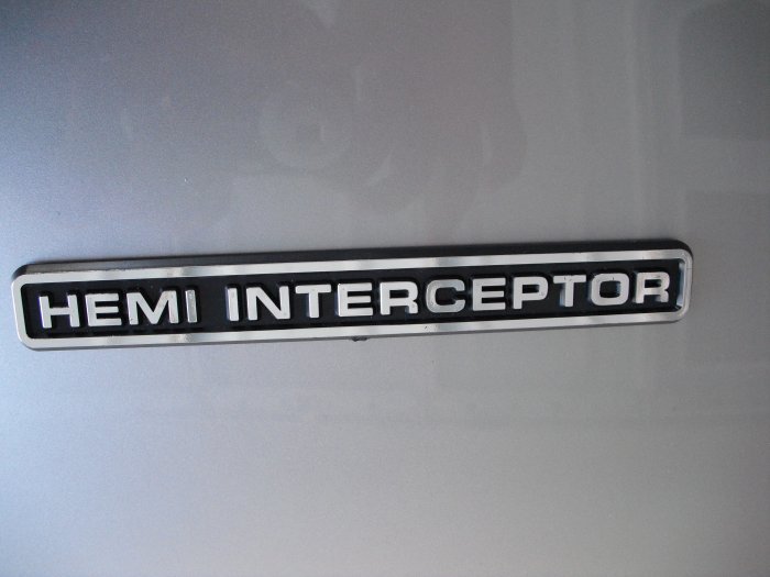 Hemi Interceptor Emblem