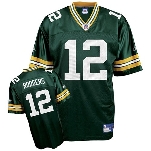 Aaron Rodgers green bay packers jersey