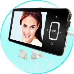 Micro MP4 Player - LED Touch Buttons - 4GB