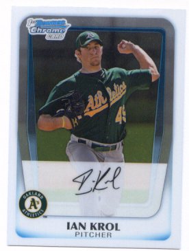 2011 Bowman Chrome Ian Krol #BCP135