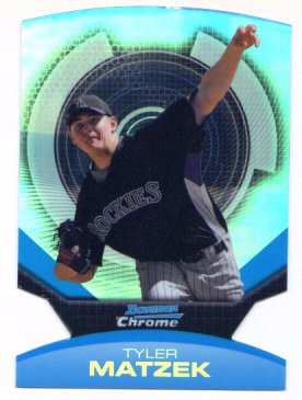 2011 Bowman Chrome Futures Tyler Matzek #13