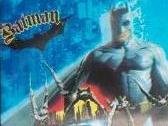 Batman Begins Black Trim / Blue Bi Fold Wallet