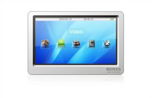 New BENSS BX82 4.3 Inches HD (4GB) MP3/MP4/MP5 PLAYER TV-OUT HDTV video output e-book