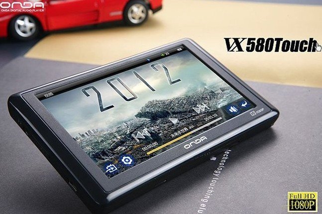 Onda VX580LE 8GB 5.0" Touch Screen MP5 MP4 Player
