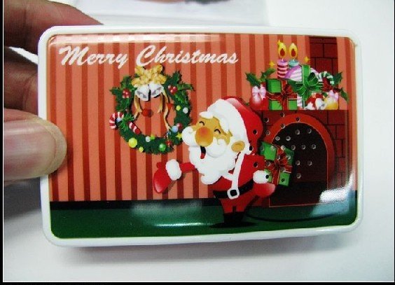 Christmas card MINI speaker,Hot sale