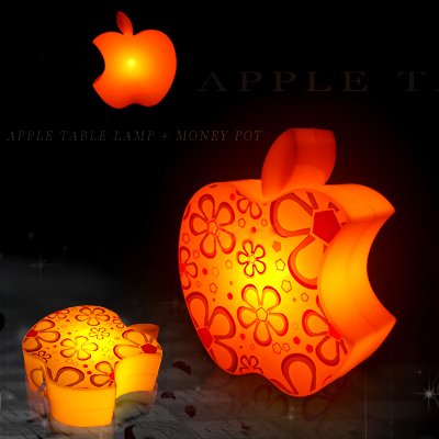Best selling lovely apple shape led light